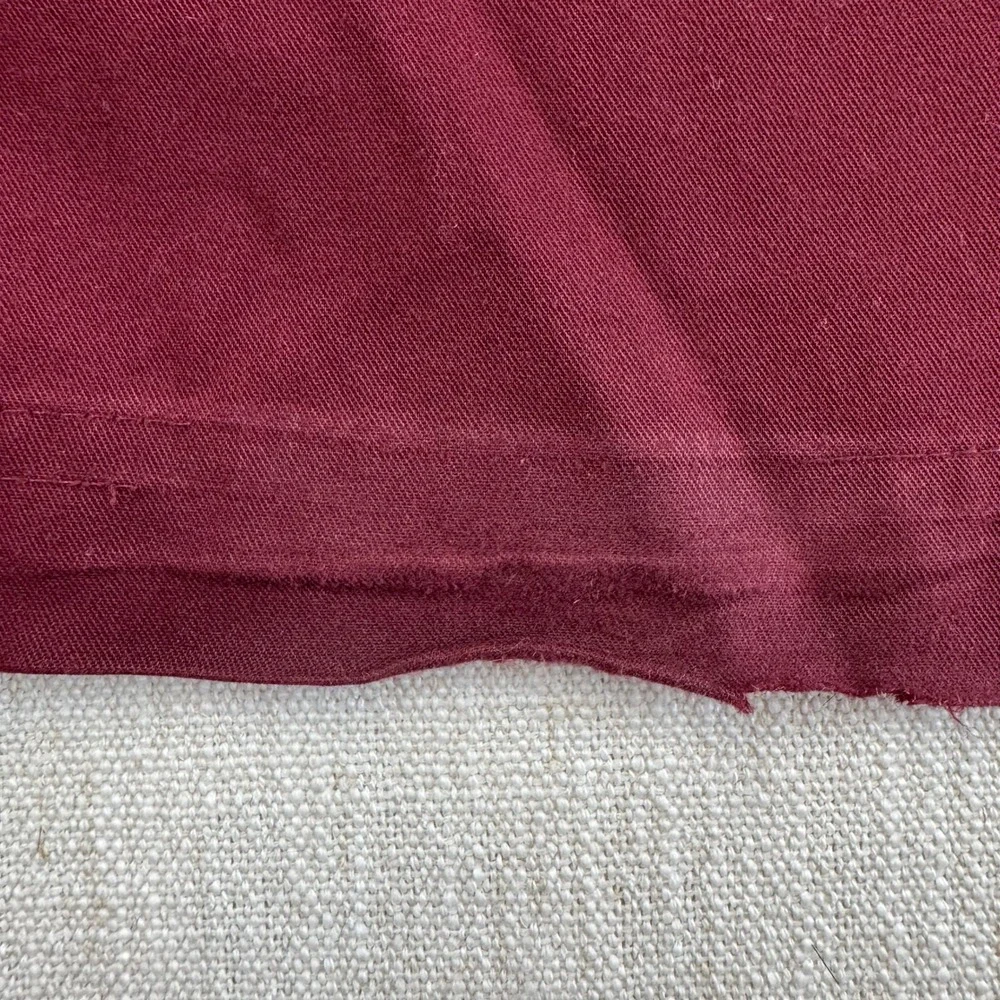 FIGS Technical Collection Men's XL Burgundy Cargo Scrub Pants Stretch TM3001